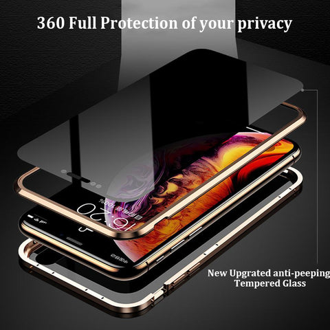 Privacy Protection Anti-peep Magnetic Phone Case( Double Side)