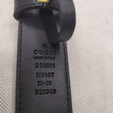 Women G-Style Gold Buckle Leather Slim Belts Pattern For Jeans