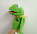 Rare The Muppets Hand Puppet Kermit Frog Plush