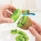 2pcs/Set Mini Kiwi Cutter Peeler