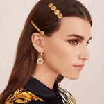 NEW 2019 Golden VERSACE Hair Clips