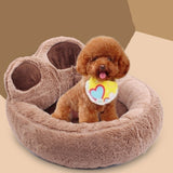 Pet Warm Bed Winter With Soft Material Sofa