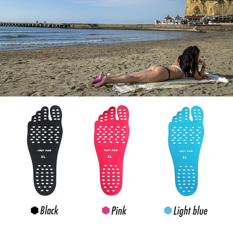 Sticker Shoes Stick on Soles Sticky Pads NAKEFIT for Feet