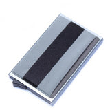 Aluminum Wallet With Elasticity Back Pocket ID Card Holder