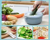 Mandoline Slicer Potato Peeler Carrot Onion Grater with Strainer Vegetable Cutte