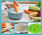 Mandoline Slicer Potato Peeler Carrot Onion Grater with Strainer Vegetable Cutte