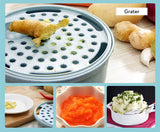 Mandoline Slicer Potato Peeler Carrot Onion Grater with Strainer Vegetable Cutte