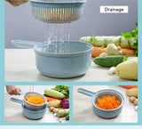 Mandoline Slicer Potato Peeler Carrot Onion Grater with Strainer Vegetable Cutte