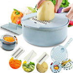 Mandoline Slicer Potato Peeler Carrot Onion Grater with Strainer Vegetable Cutte