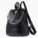 Fashion Women Leather Shoulder Backpack