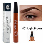 Microblading Eyebrow Tattoo Pen Waterproof Fork Tip Sketch Makeup Ink