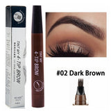 Microblading Eyebrow Tattoo Pen Waterproof Fork Tip Sketch Makeup Ink