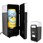 New 2 In 1 Desktop Mini Fridge USB Gadget