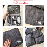 Travel Cable Bag Portable Digital USB Gadget Organizer Charger