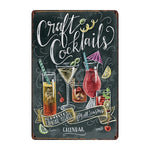 Coffee Cocktail Love Wall Plaque