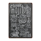 Coffee Cocktail Love Wall Plaque