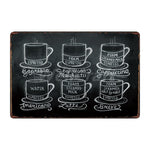 Coffee Cocktail Love Wall Plaque