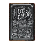 Coffee Cocktail Love Wall Plaque