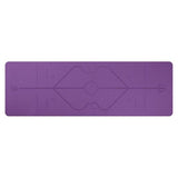 1830*610*6mm Yoga Mat with Position Line Non Slip