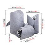 1PC Cute Shark Shaped Kids Toy Storage