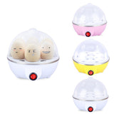 2 Types Multifunctional Electric 7 Egg Boiler Cooker Mini Steamer