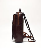 New Genuine leather retro casual  Men's backpack large capacity travel backpack