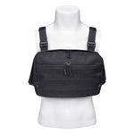 Black Chest Bag Hip Hop Streetwear