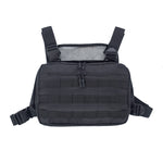 Black Chest Bag Hip Hop Streetwear