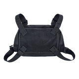 Black Chest Bag Hip Hop Streetwear