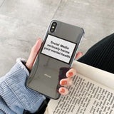 Social Media seriously harms your mental health Phone Case For iphone