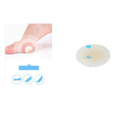 4pcs Hydrocolloid Blister Plaster Adhesive Hydrocolloid Gel Blister Plaster Anti-wearing Heel Sticker Pedicure Patch Foot Care