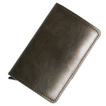 Aluminum Wallet With Elasticity Back Pocket ID Card Holder